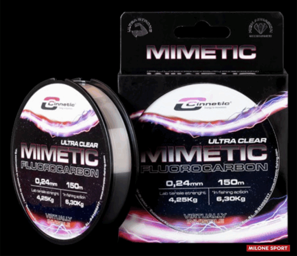 Filo Cinnetic Mimetic 100% Fluorocarbon - Invisibile e Forte