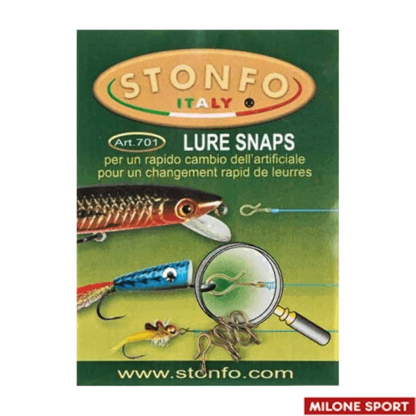 STONFO Lure Snaps in Acciaio