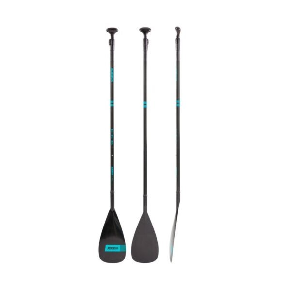 486721017-big Jobe Fiberglass SUP Paddle Teal 3-parts