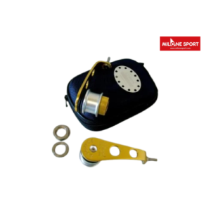 Everol Twister Annodatore professionale color oro con custodia protettiva.