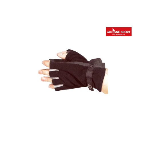 Guanti in pile n.1 mezze dita taglia M