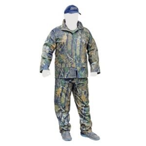 Pantaloni e giacca antipioggia Moro