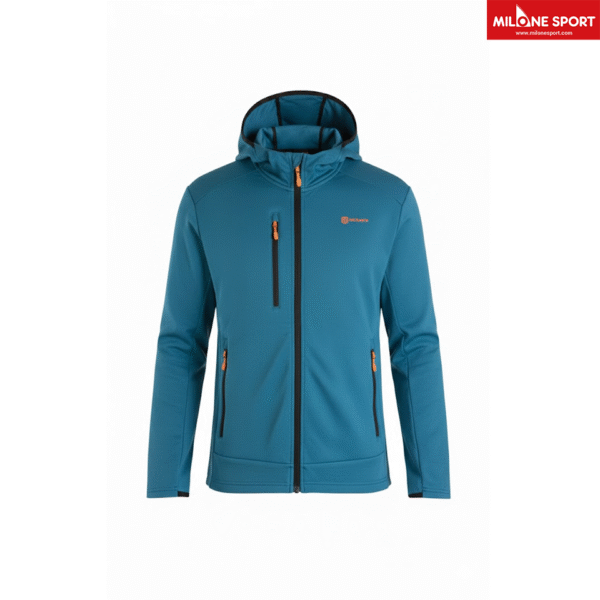 Giacca Trekking Latok con Cappuccio e Full Zip - Uomo