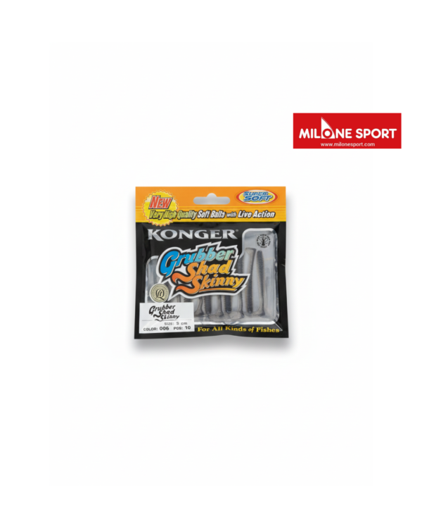 2 Konger Grubber Shad Skinny