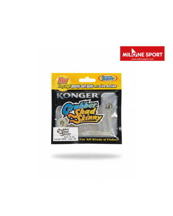 3 Konger Grubber Shad Skinny