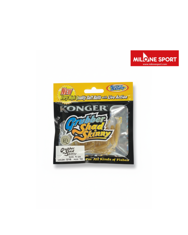 4 Konger Grubber Shad Skinny