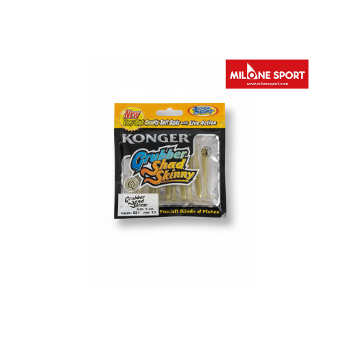 color:021 Konger Grubber Shad Skinny