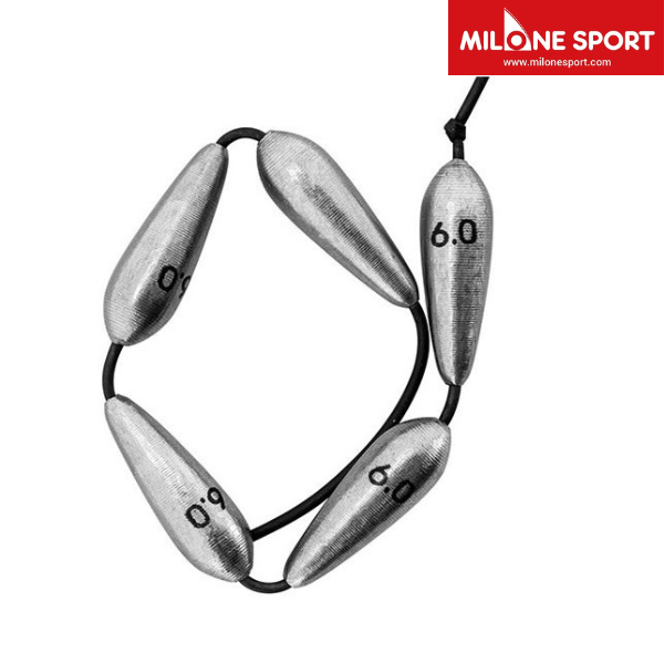 Confezione Torpille non guainate per pesca sportiva