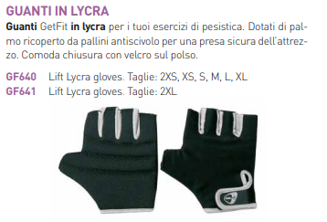 Guanti GetFit Lift in Lycra – Protezione e Comfort per il Fitness