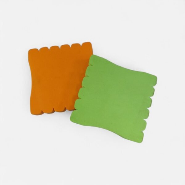 5985750300029029318 Avvolgilenza rettangolari in EVA sagomato | 11,7x11,4x1,5 cm