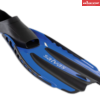 dettaglio pinne da sub Advance blu