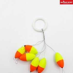 Pop Up Lion Fish Bicolore Arancio/Giallo Fluo per Pesca