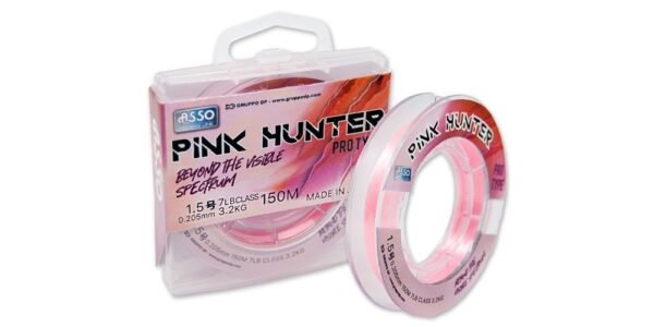 Filo trecciato Asso Pink Hunter