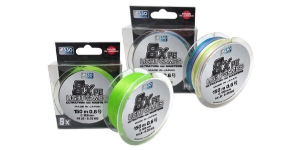 Filo trecciato Asso 8X Light Games