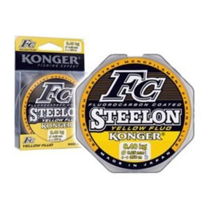 Filo fluorocarbon Konger Steelon Yellow Fluo