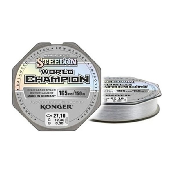 konger-steelon-world-champion-fluorocarbon-coated-copia Filo fluorocarbon Konger World Champion Steelon Coated