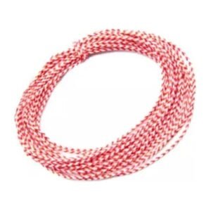 Filo trecciato JLC Rosso/Bianco